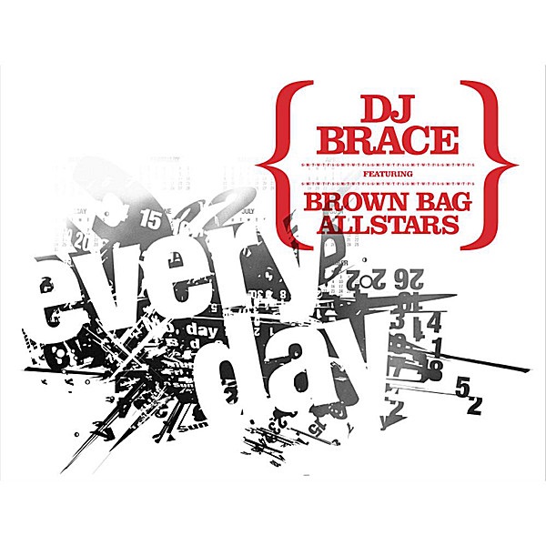 Everyday (Remix) Feat. Brown Bag AllStars - Single by Ancient Astronauts album cover