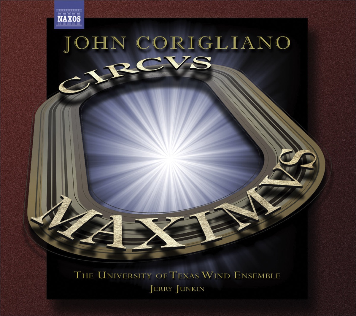 Corigliano: Symphony No. 3 "Circus Maximus" & Gazebo Dances for Wind Ensemble by Jerry Junkin & University of Texas Wind Ensemble album cover