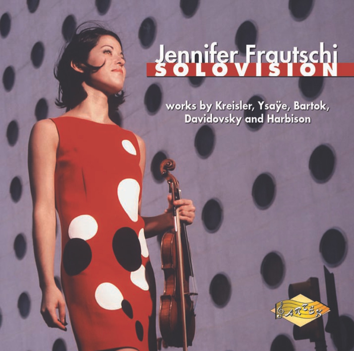 Frautschi, Jennifer: Solovision by Jennifer Frautschi album cover
