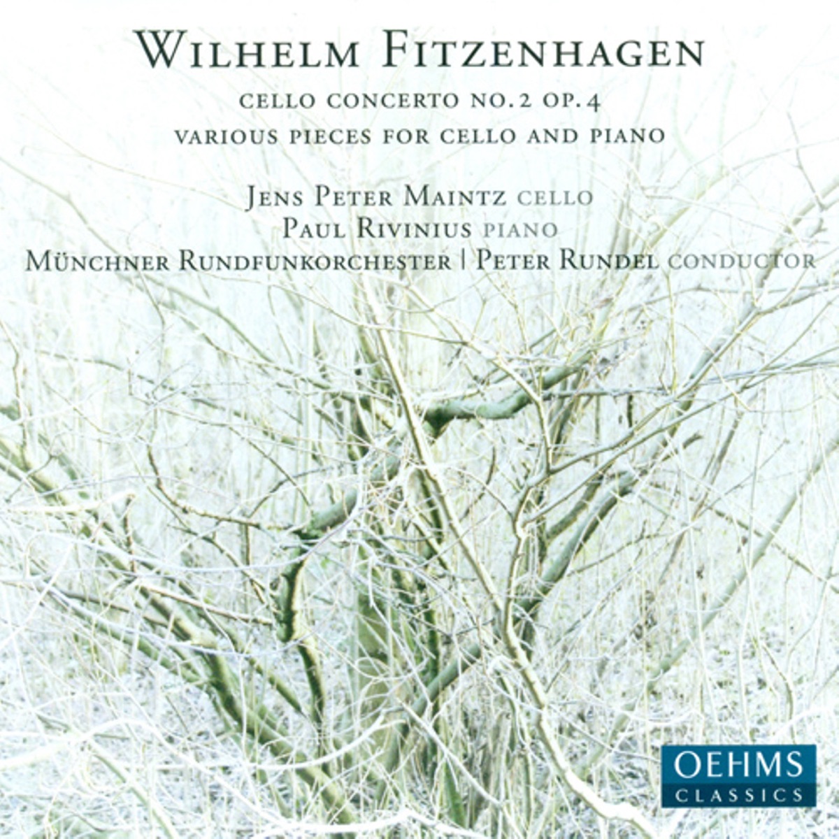 Fitzenhagen, W.: Cello Music by Munich Radio Orchestra, Peter Rundel, Jens Peter Maintz & Paul Rivinius album cover