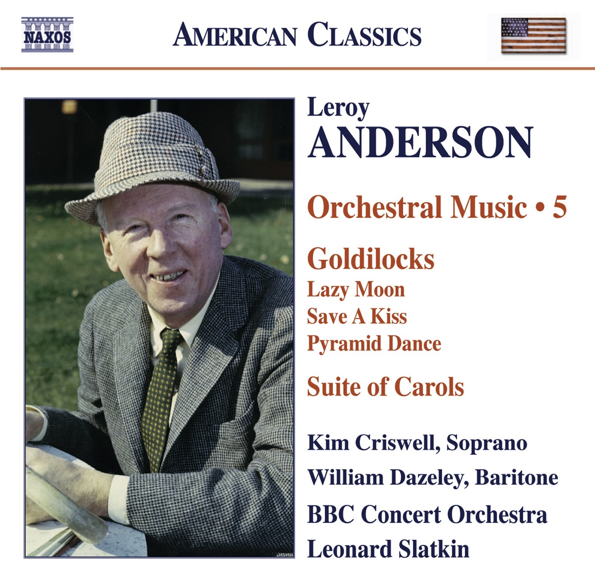 Anderson, L.: Orchestral Music, Vol. 5 by Kim Criswell, William Dazeley, Leonard Slatkin & BBC Concert Orchestra album cover