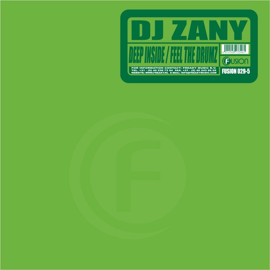 Deep Inside - Single by DJ Zany album cover