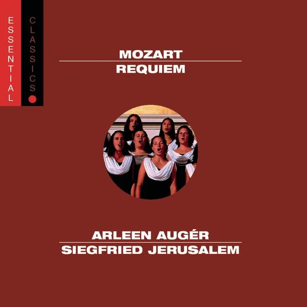 Mozart: Requiem by Arleen Auger, Gächinger Kantorei Stuttgart, Helmuth Rilling & Siegfried Jerusalem album cover