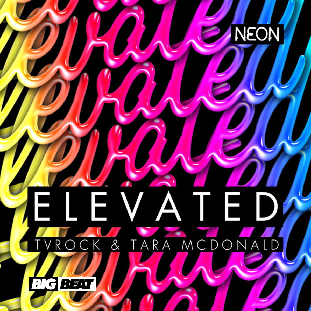 Elevated (Remix EP) by TV Rock & Tara McDonald album cover