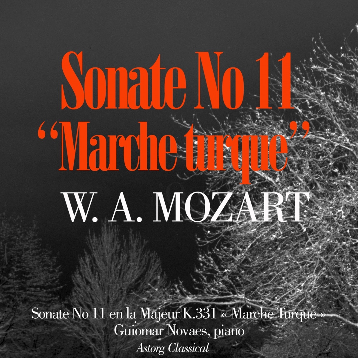 Mozart : Piano Sonata No. 11 In A, K. 331 'Alla Turca' - Single by Guiomar Novaes album cover