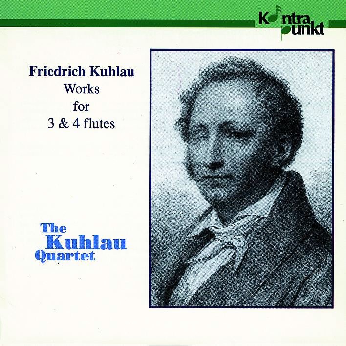 Kuhlau: Works for 3 and 4 Flutes by The Kuhlau Quartet, Bent Larsen, Toke Lund Christiansen, Ole Birger Pedersen & Henrik Svitzer album cover