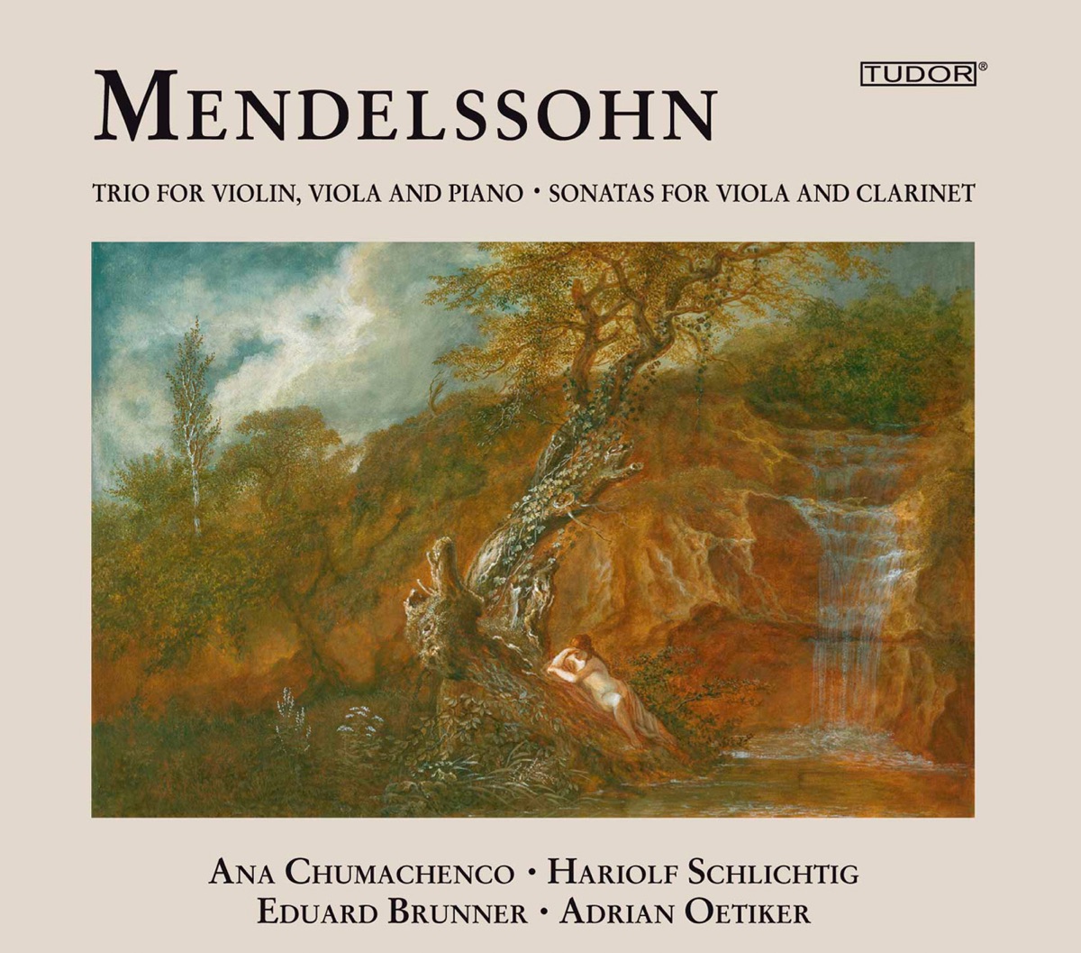 Mendelssohn: Trio for Violin, Viola and Piano - Sonatas for Viola and Clarinet by Hariolf Schlichtig, Adrian Oetiker, Eduard Brunner & Ana Chumachenco album cover