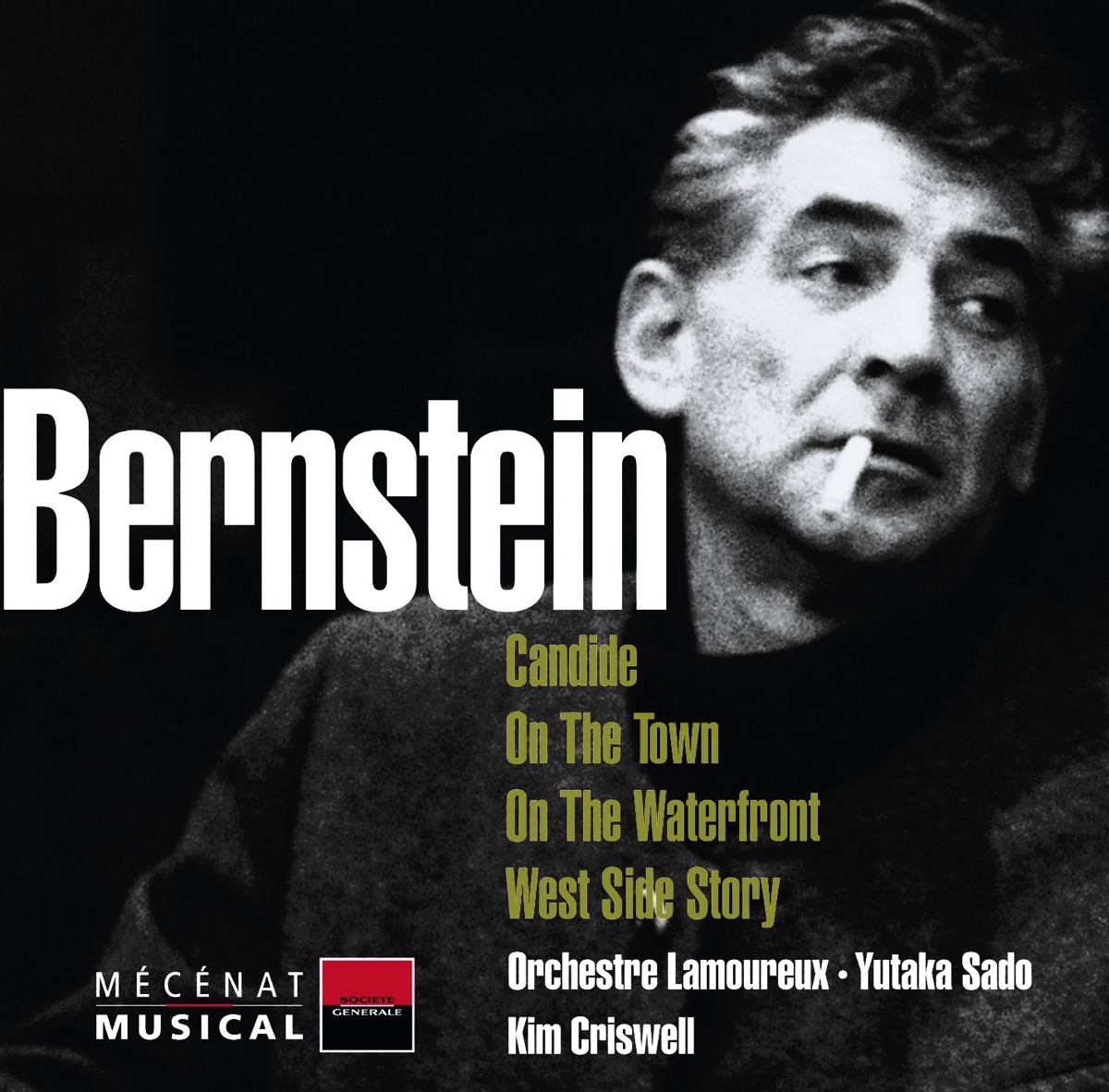 Bernstein: Music for Theatre & Film by Yutaka Sado album cover