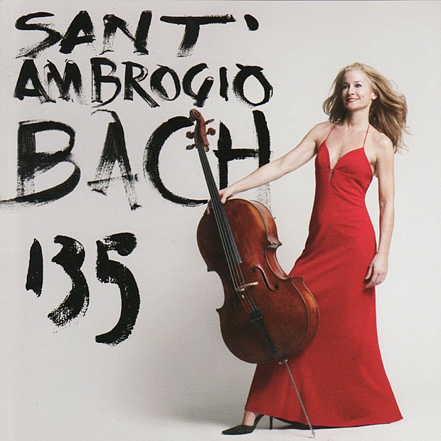 Bach: Suites for Solo Cello, Vol. 1 by Sara Sant'Ambrogio album cover