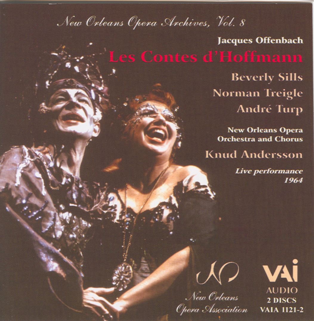 Offenbach: Les Contes D'Hoffmann (Historic Live Performance 1964) by Andre Turp, Beverly Sills, Knud Andersson, New Orleans Opera Orchestra & Norman Treigle album cover