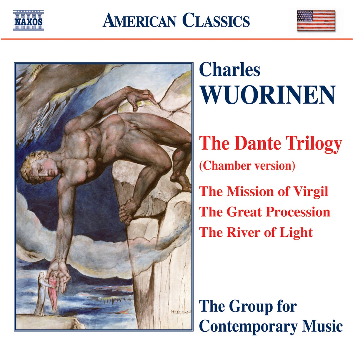 Wuorinen: Dante Trilogy (Chamber Version) by James Winn, Benjamin Ramirez & Fred Sherry album cover