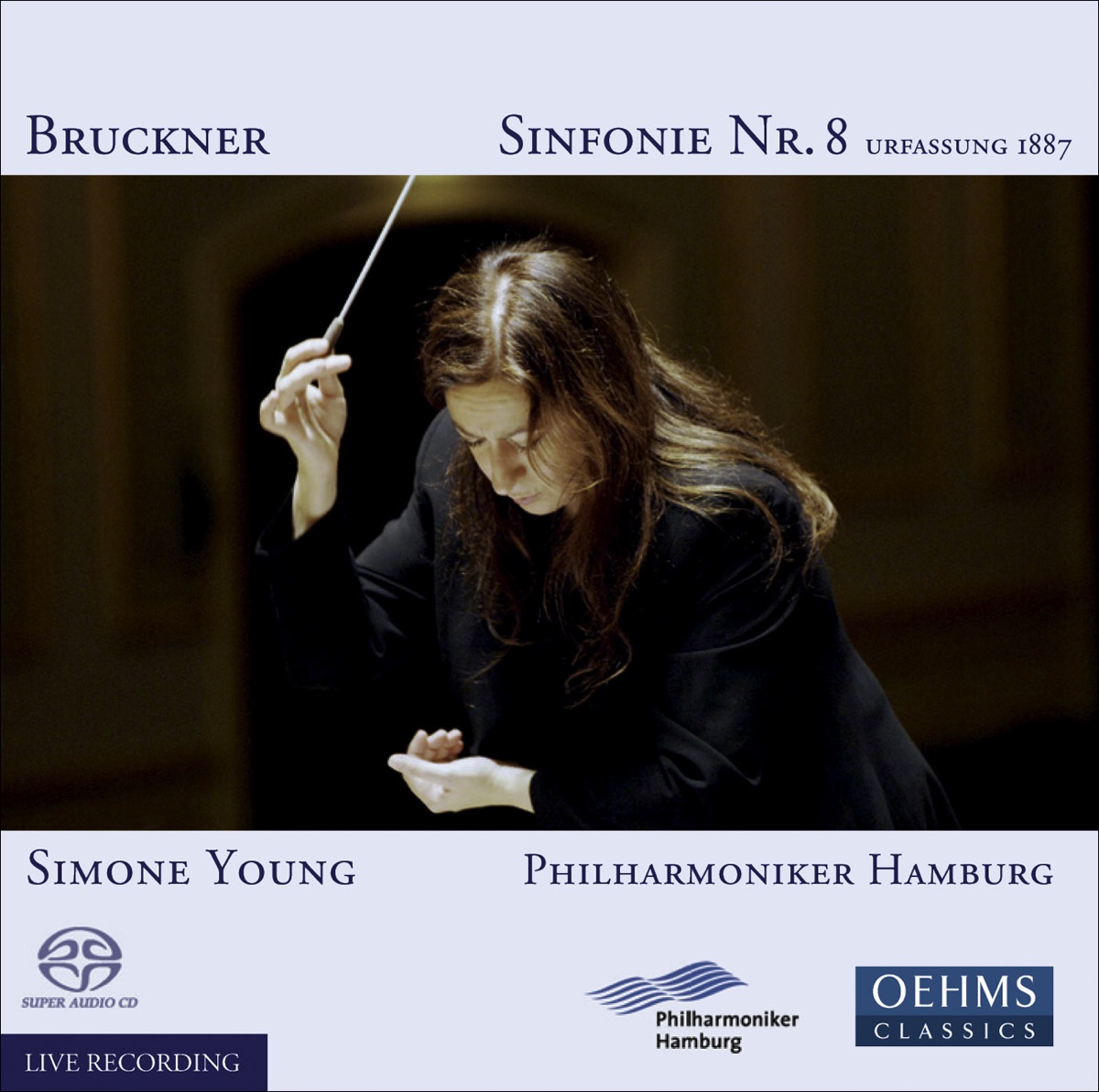 Bruckner: Symphony No. 8 (1887 Version) by Hamburg Philharmonic State Orchestra & Simone Young album cover