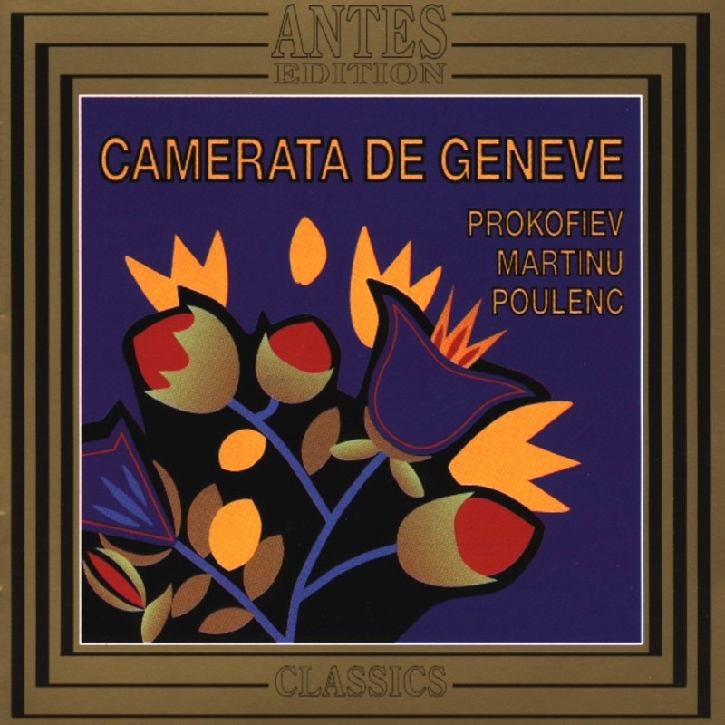 Poulenc: Le Bal Masque - Martinu: La Revue du Cuisine by Alberto Guerra, Camerata de Geneve, Didier Puntos, Gilles Colliard, Micaela Bonetti & Phillippe Beran album cover