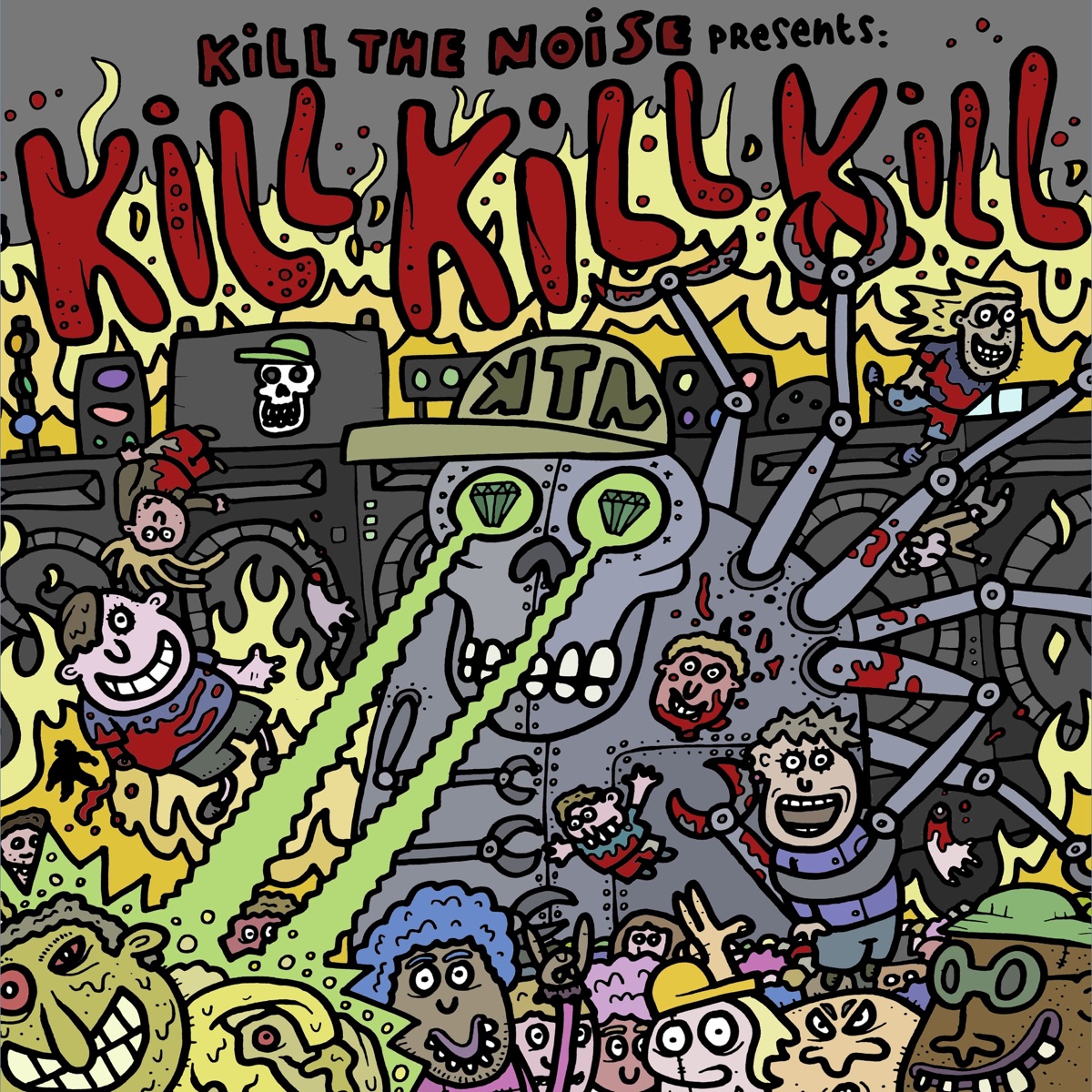 Kill Kill Kill - Single by Kill the Noise album cover