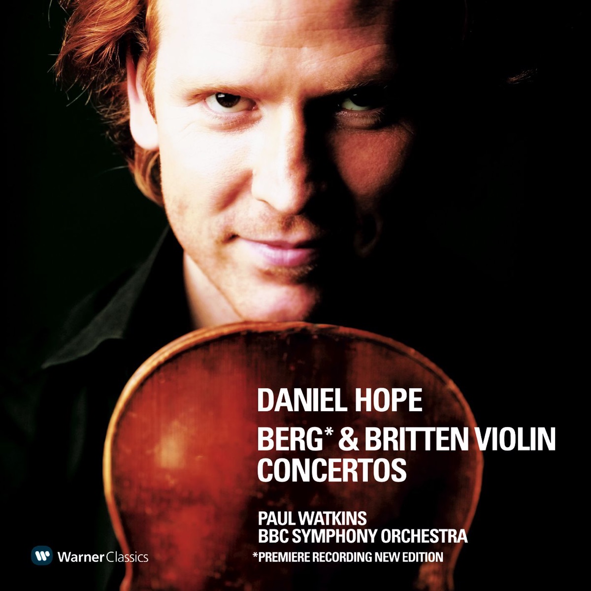 Berg & Britten: Violin Concertos by BBC Symphony Orchestra, Daniel Hope & Paul Watkins album cover