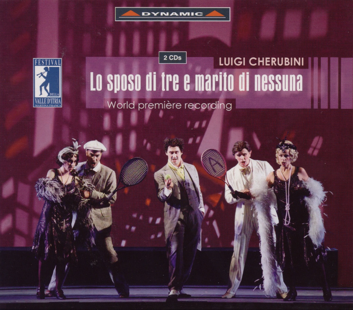Cherubini: Lo Sposo Di Tre e Marito Di Nessuna by Vito Priante, Italian International Orchestra & Dimitri Jurowski album cover