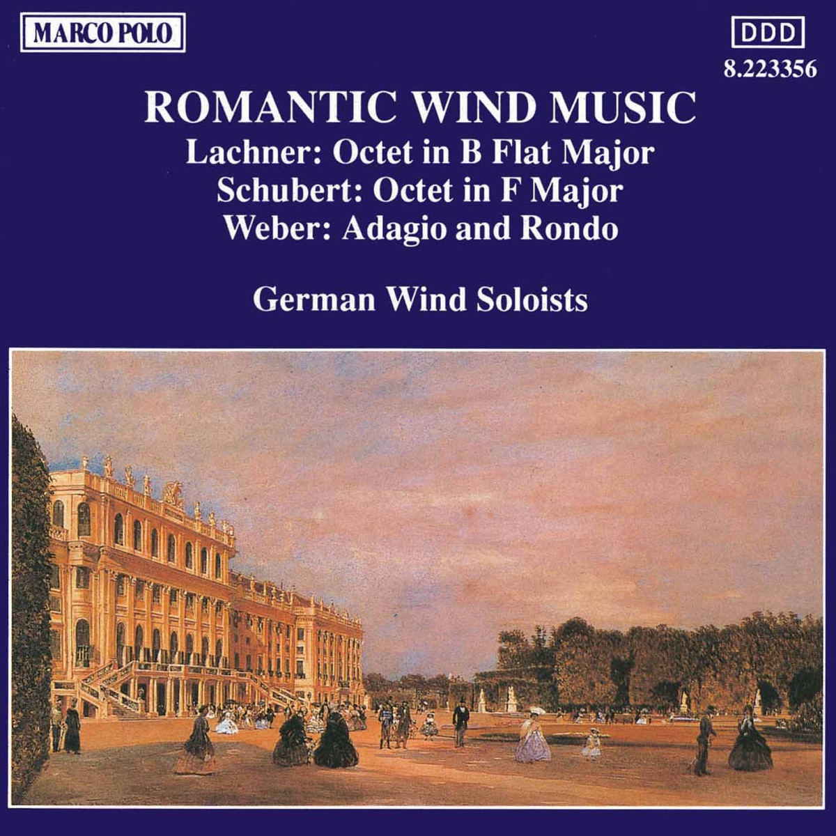 Romantic Wind Music by German Wind Soloists album cover