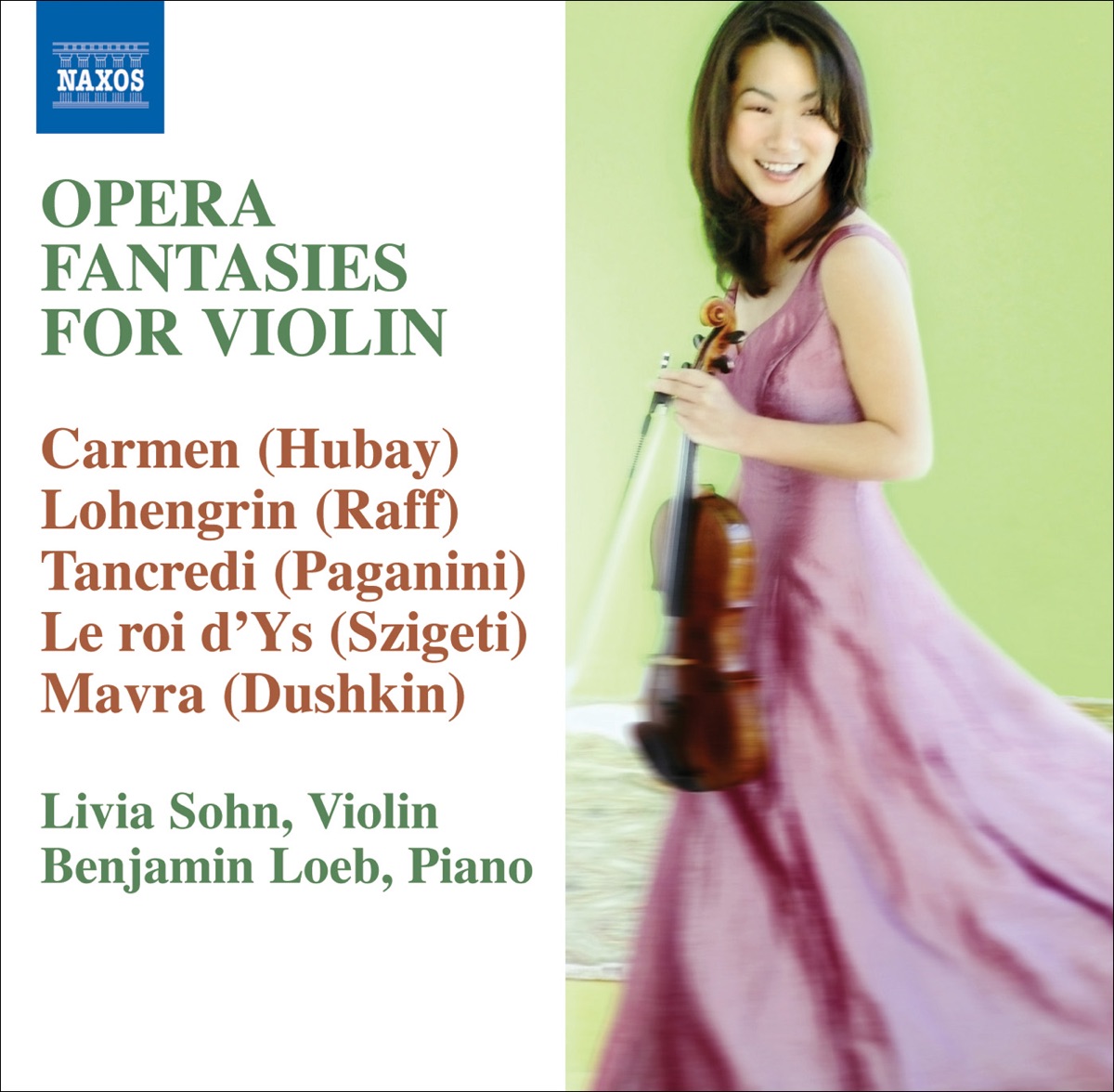 Violin Opera Fantasies by Benjamin Loeb, Geoff Nuttall & Livia Sohn album cover