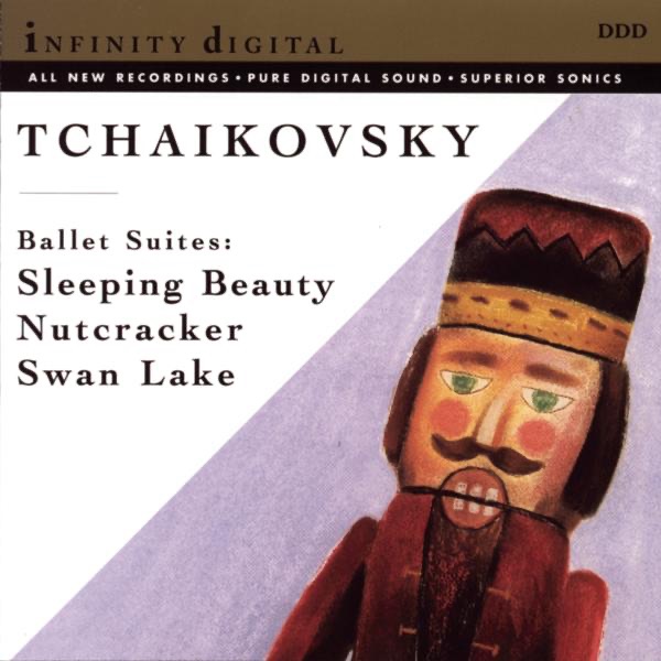 Tchaikovsky: Excerpts from "Swan Lake" Suite - The Nutcracker Suite - Suite from "Sleeping Beauty" by Orchestra New Philharmony St. Petersburg, Stanislav Gorkovenko, St. Petersburg Radio & TV Symphony Orchestra & Alexander Titov album cover