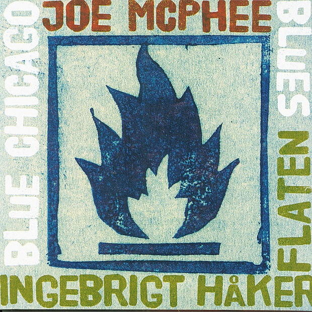 Blue Chicago Blues by Joe McPhee & Ingebrigt Håker Flaten album cover