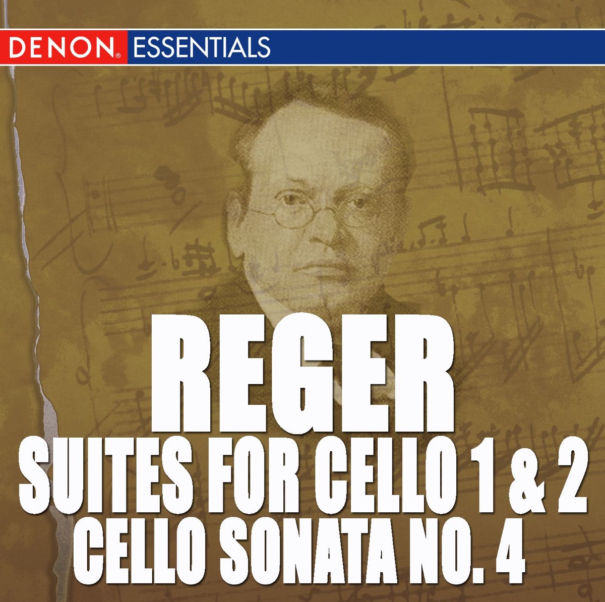 Reger: Cello Works by Jorg Metzger & Jörg Metzer album cover