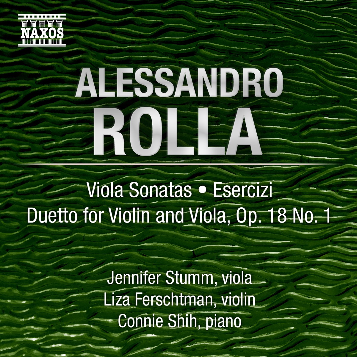 Rolla, A.: Viola Sonatas - Esercizi - Duetto, Op. 18, No. 1 by Jennifer Stumm, Connie Shih & Liza Ferschtman album cover