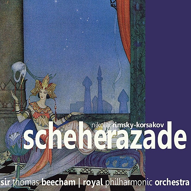 Rimsky-Korsakov: Scheherezade by Royal Philharmonic Orchestra & Sir Thomas Beecham album cover