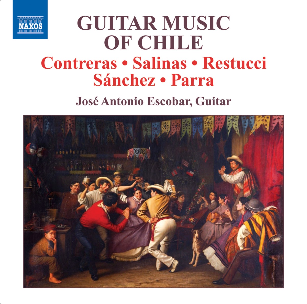 Escobar: Guitar Music of Chile by José Antonio Escobar album cover