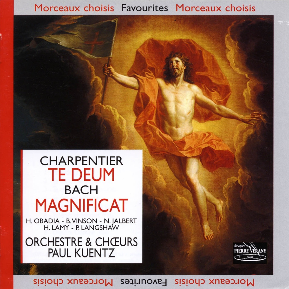 Charpentier : Te Deum - Bach : Magnificat by Orchestre Paul Kuentz album cover