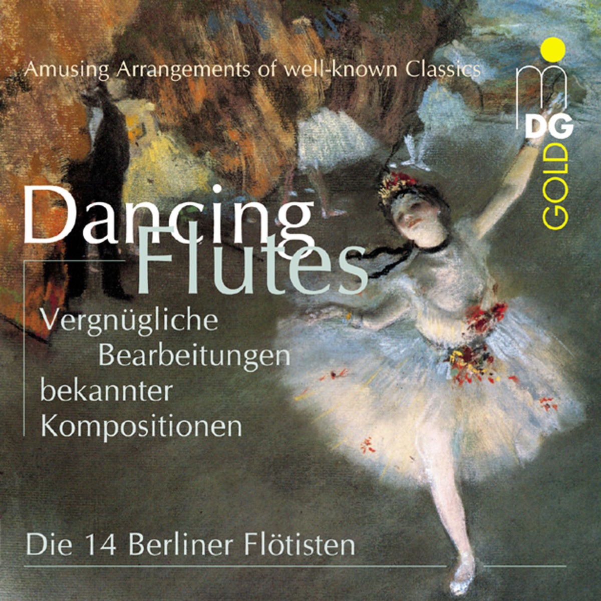 Dancing Flutes by Die 14 Berliner Floetisten album cover