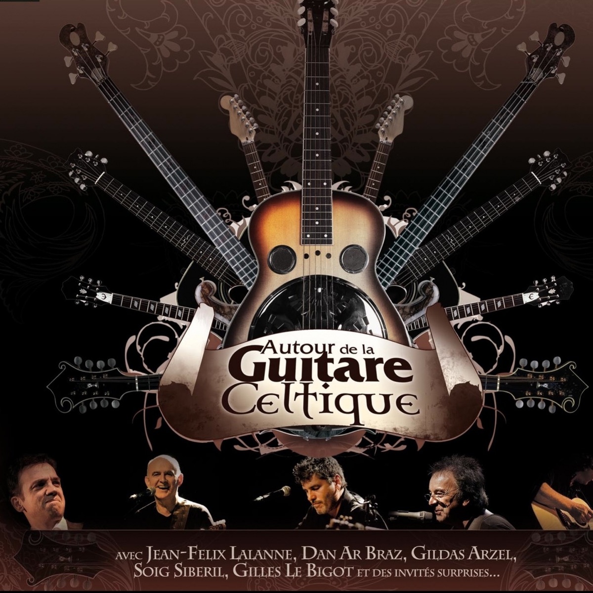 Autour de la guitare celtique by Jean-Felix Lalanne album cover