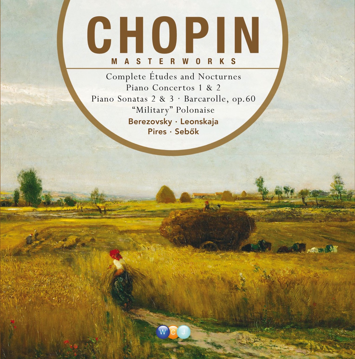 Chopin: Masterworks, Vol. 1 by Armin Jordan, Boris Berezovsky, Elisabeth Leonskaja, Maria Joao Pires & Orchestre national de l'Opéra de Monte-Carlo album cover