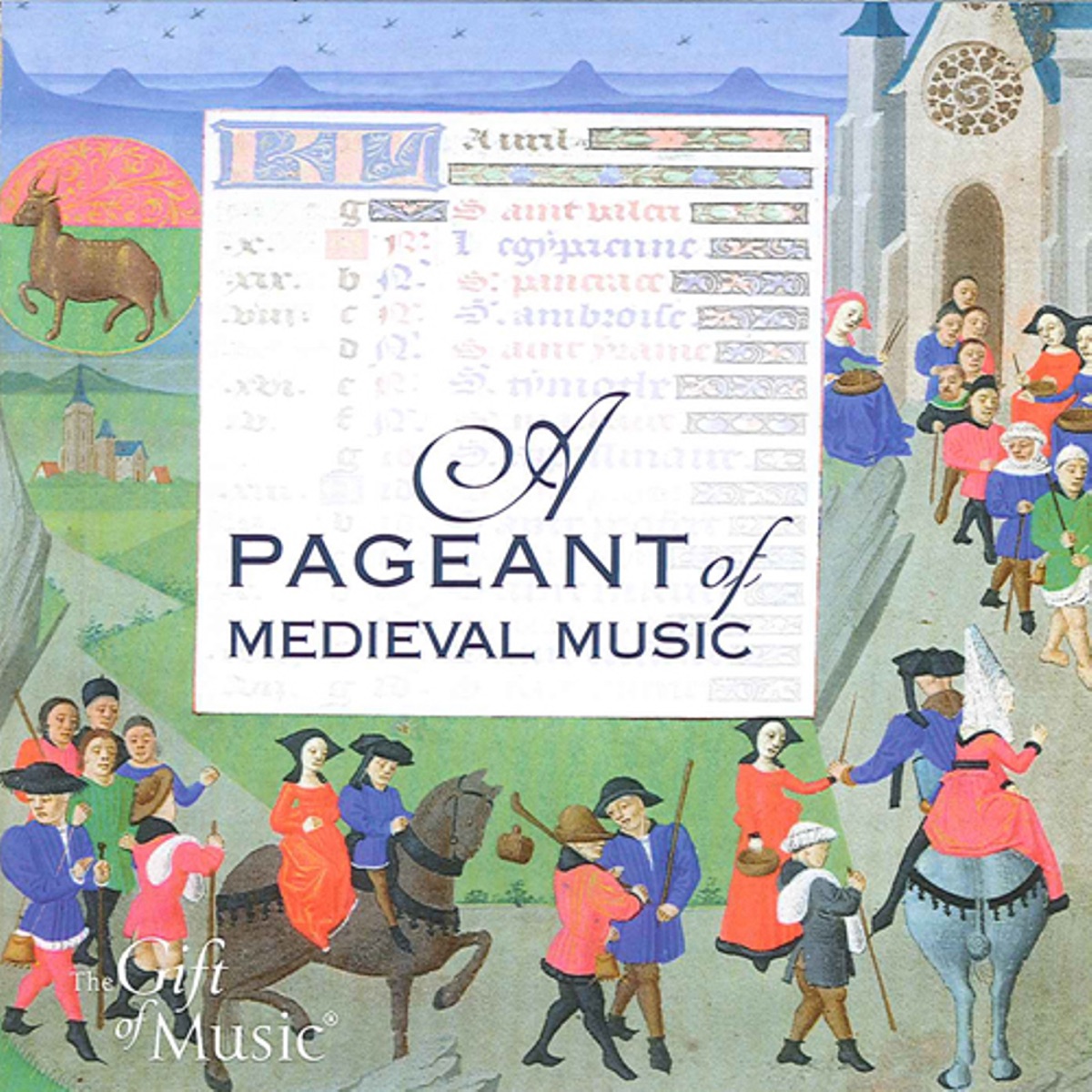 A Pageant of Medieval Music by Sirinu, Jon Banks, Serendipity, Oxford Girls' Choir, John Rowlands-Pritchard & The Henrician Consort album cover