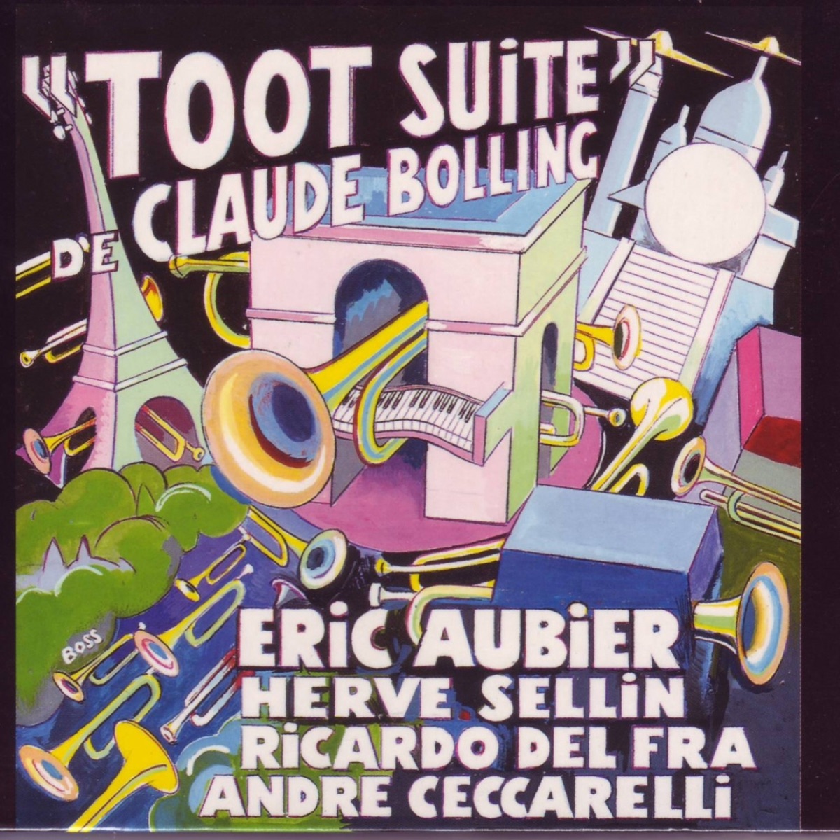 Claude Bolling: Toot Suite by Eric Aubier & Hervé Sellin album cover