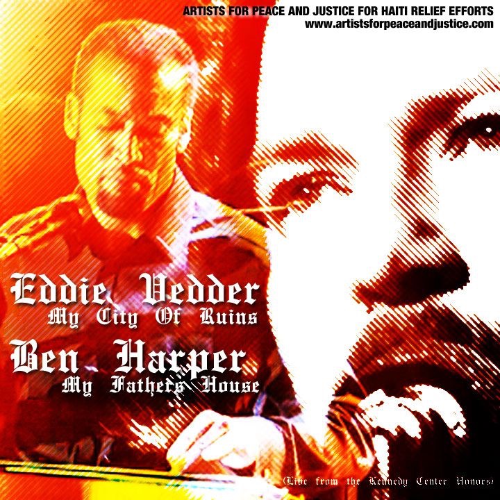 My City of Ruins / My Father's House (Live) [Benefiting Artists for Peace and Justice Haiti Relief] {Digital 45} by Eddie Vedder & Ben Harper album cover