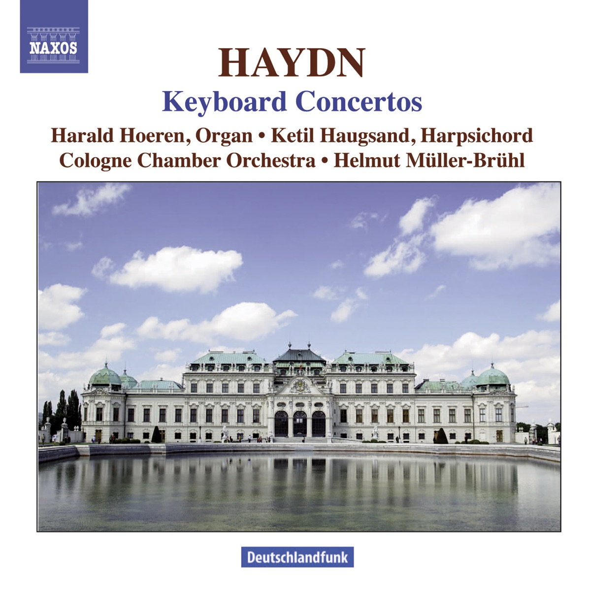 Haydn: Concertos for Harpsichord and Organ by Ketil Haugsand, Cologne Chamber Orchestra & Harald Hoeren album cover