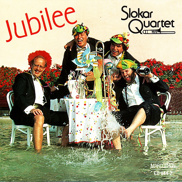 Jubilee by Slokar Trombone Quartet album cover