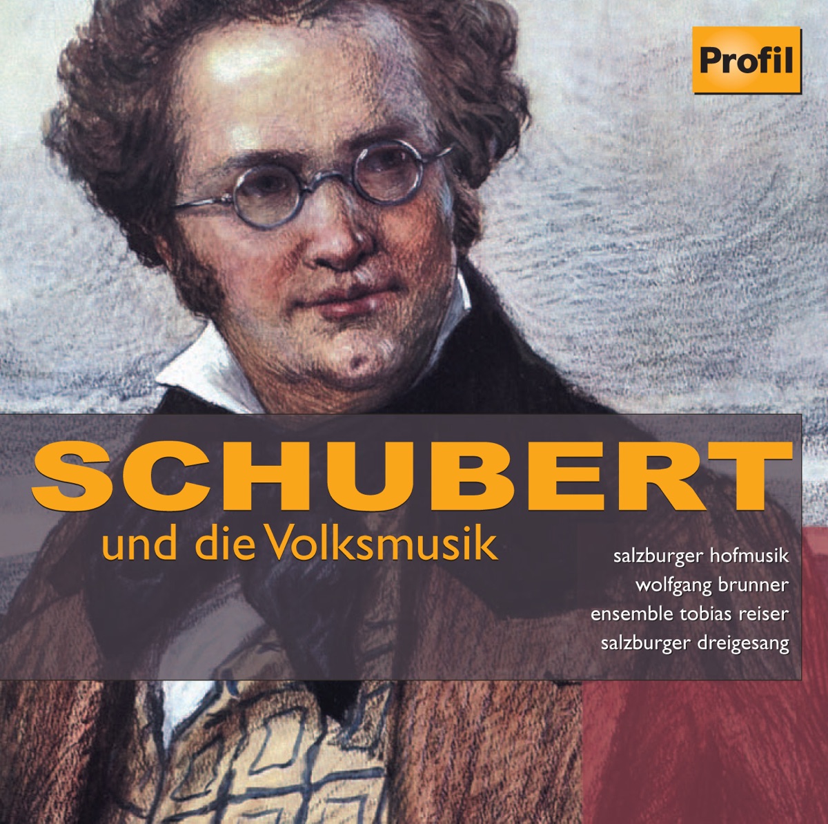 Schubert: Schubert Und Die Volksmusik by Wolfgang Brunner, Leonore von Stauss, Werner Neugebauer, Veronica Kroner, Ensemble Tobias Reiser, Salzburger Dreigesang, Herbert Lagler, Herbert Faltynek, Verena Krause, Werner Bind & Peter Sigl album cover