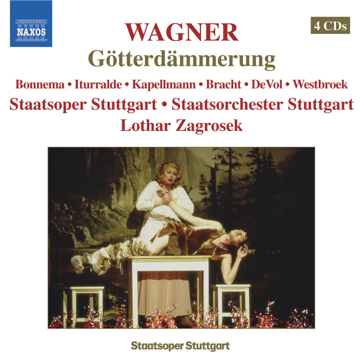Wagner: Götterdämmerung by Lothar Zagrosek album cover