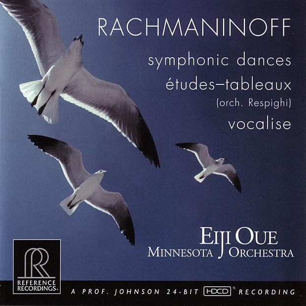 Rachmaninov: Symphonic Dances, Études-tableux, Vocalise by Eiji Oue & Minnesota Orchestra album cover