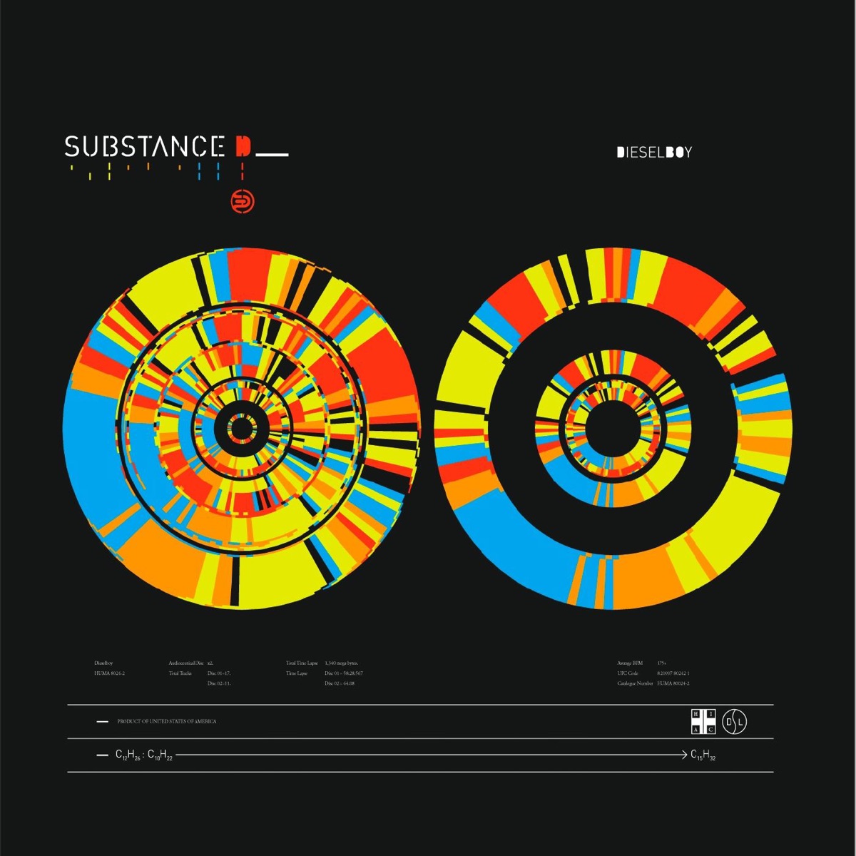 Substance D by Dieselboy album cover