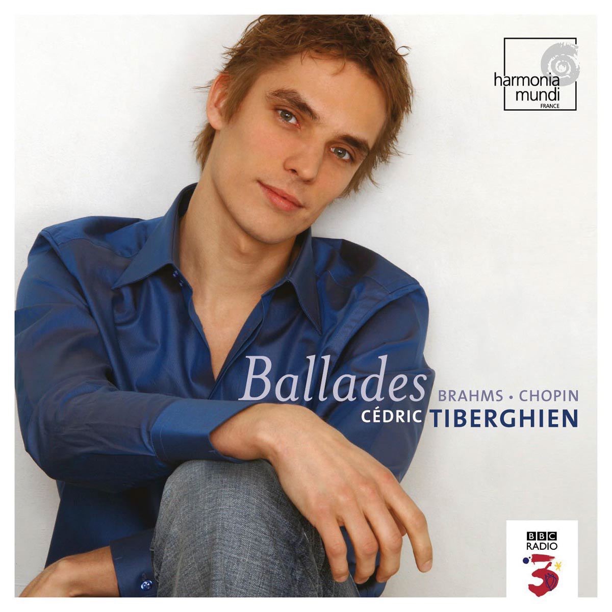 Chopin & Brahms: Ballades by Cédric Tiberghien album cover