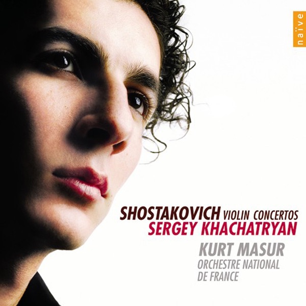 Shostakovich: Violin Concertos by Sergey Khachatryan, Orchestre National de France & Kurt Masur album cover