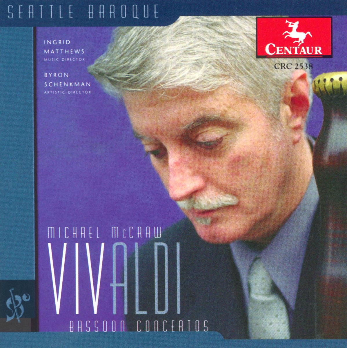 Vivaldi, A.: Concertos - Rv 105, 114, 481, 489, 498, 545, 563 by Ingrid Matthews, Seattle Baroque Orchestra, Michael McCraw, Washington McClain, Sand Dalton & Kim Pineda album cover