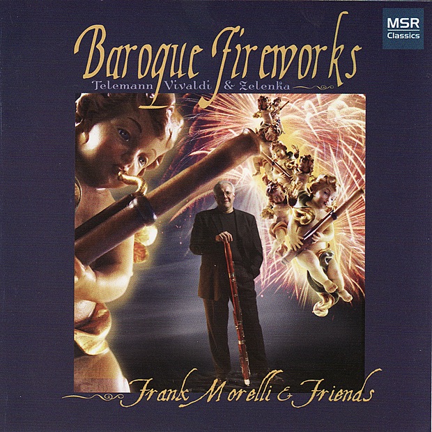 Baroque Fireworks: Telemann, Vivaldi & Zelenka by Frank Morelli album cover