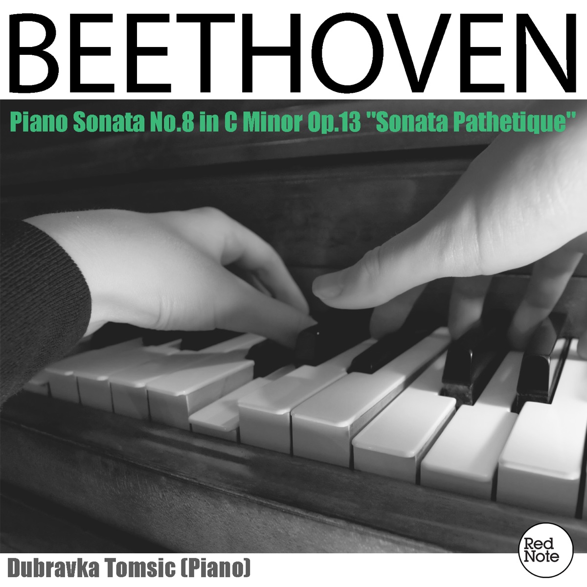 Beethoven: Piano Sonata No.8 in C Minor Op.13 "Sonata Pathetique" by Dubravka Tomšič album cover