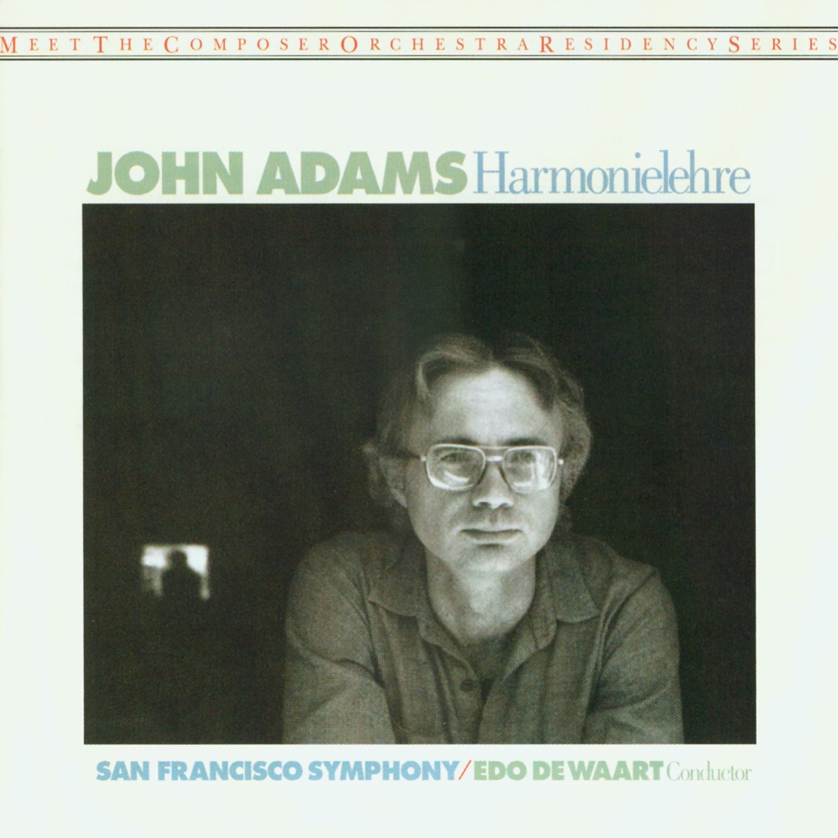 Adams: Harmonielehre by Edo de Waart & San Francisco Symphony album cover