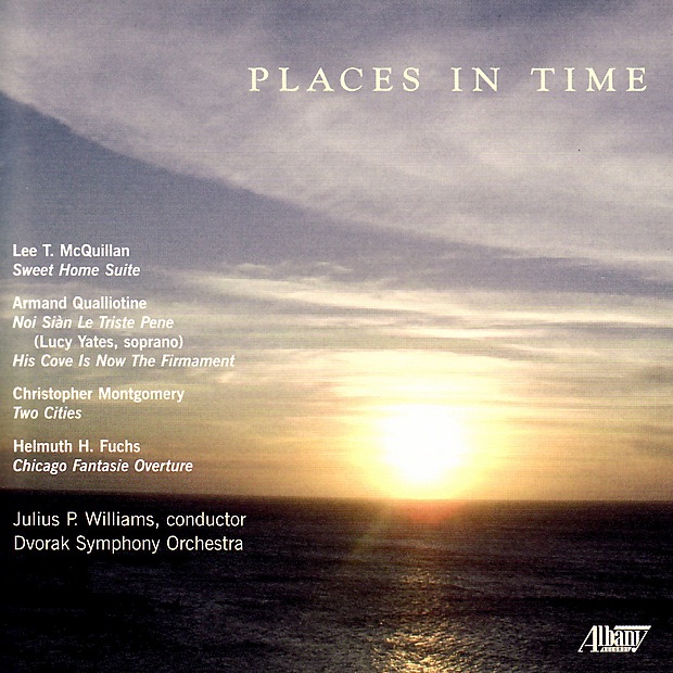 Places in Time by Lucy Yates, Julius Williams & Dvorak Symphony Orchestra album cover