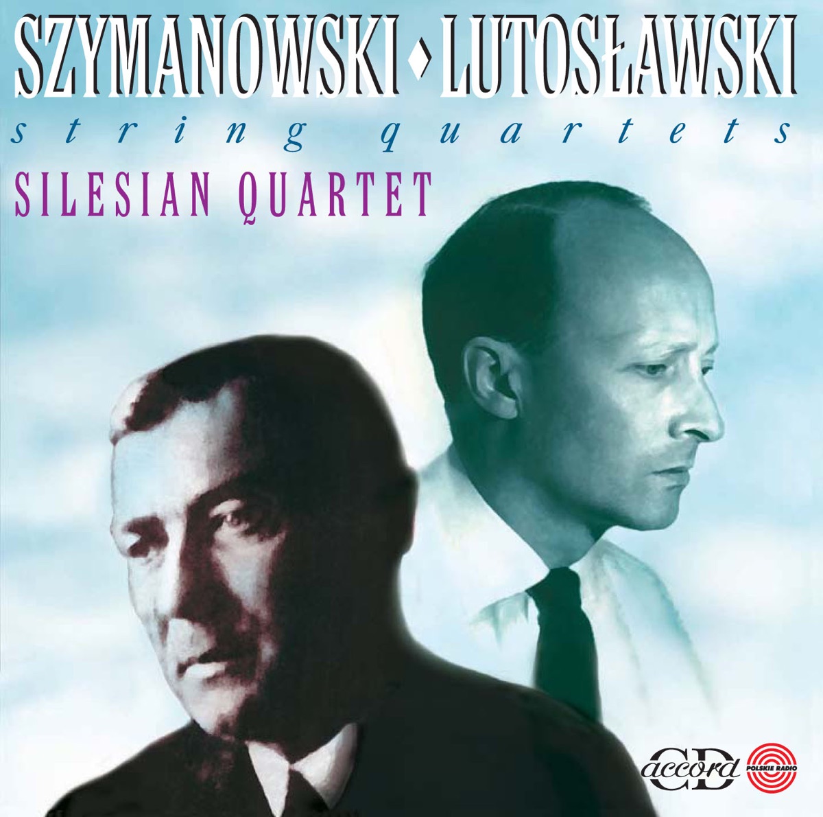 Szymanowski & Lutoslawski: String Quartets by Silesian String Quartet album cover