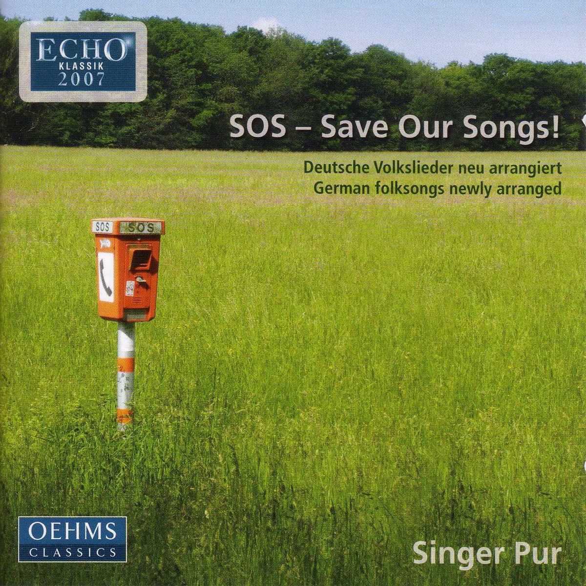 German Folksongs by Singer Pur, Manuel Warwitz & Claudia Reinhard album cover